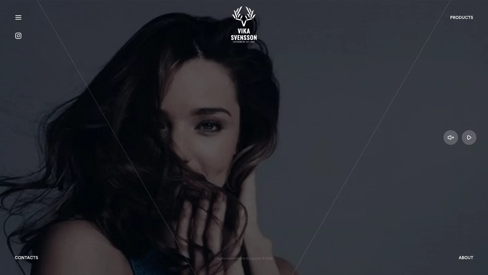 Vika Svensson — Product Brand · Webdesign